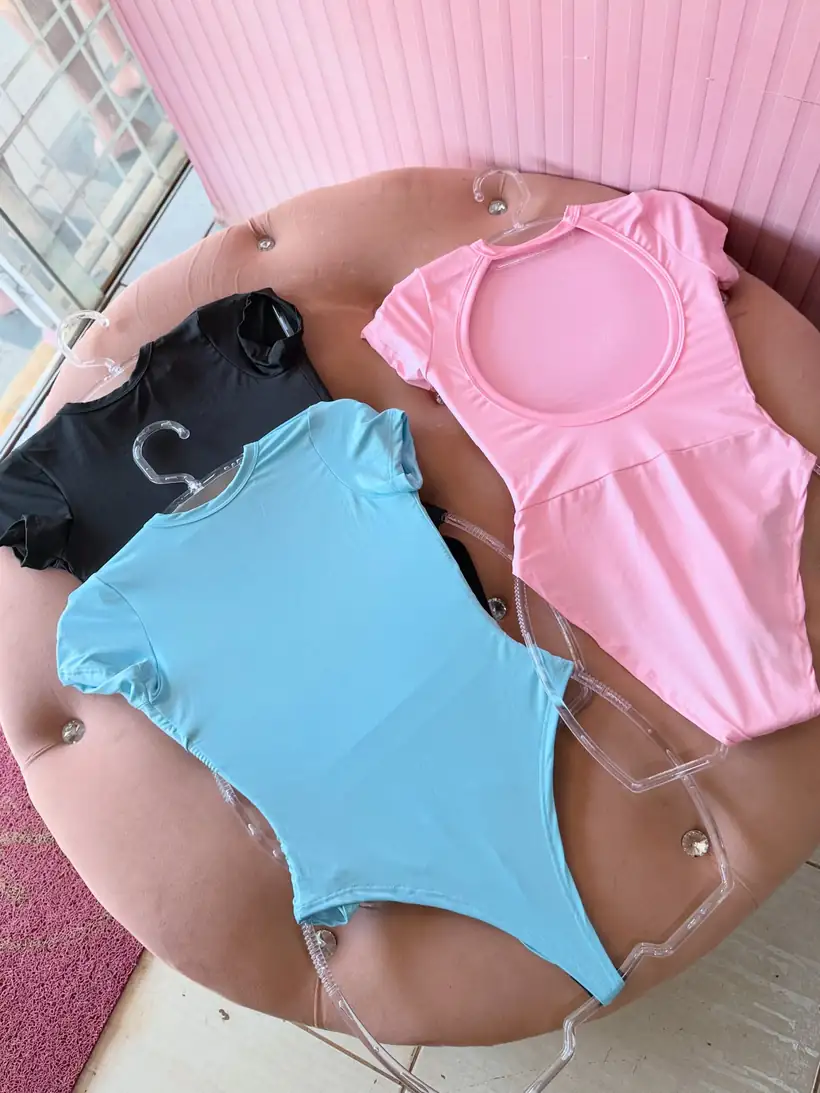 Bodysuit Rosa Clarinho