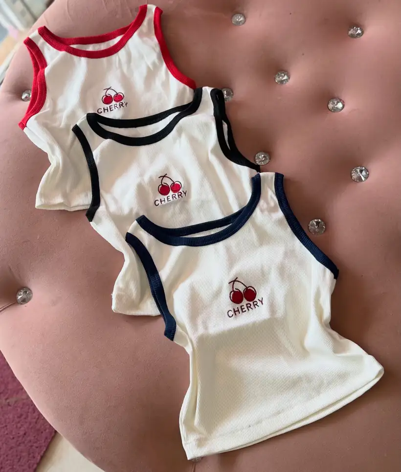 Camiseta Cherry Branca II